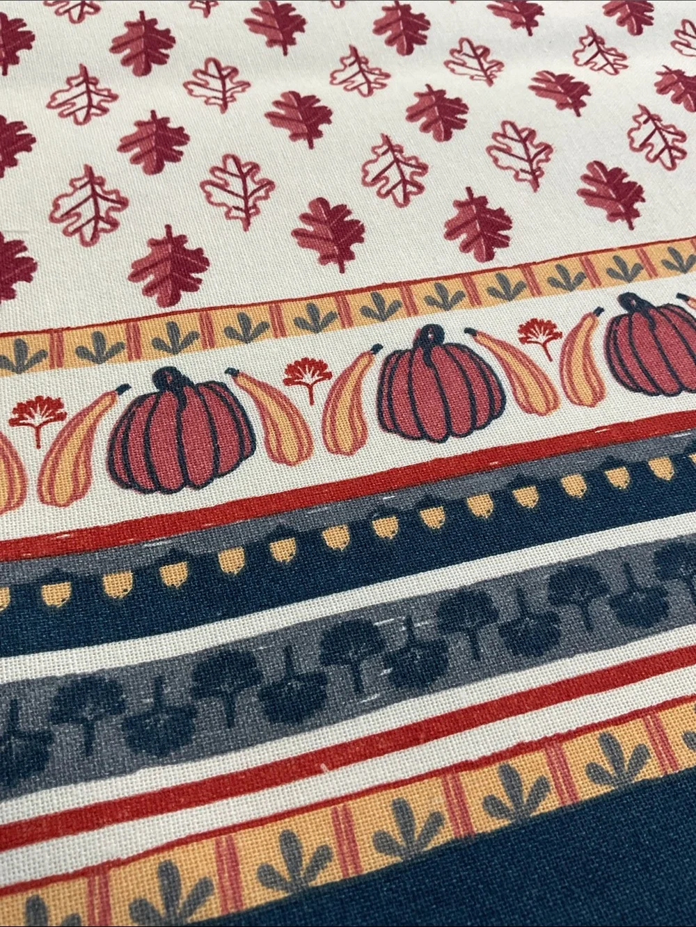 Fall Table Runner. 13 by 72”. New!